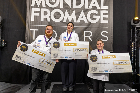 Le Mondial du Fromage et des Produits Laitiers, au Parc Expo de Tours du 14 au 16 septembre 2025.