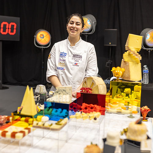 Le Mondial du Fromage et des Produits Laitiers, au Parc Expo de Tours du 12 au 14 septembre 2027.