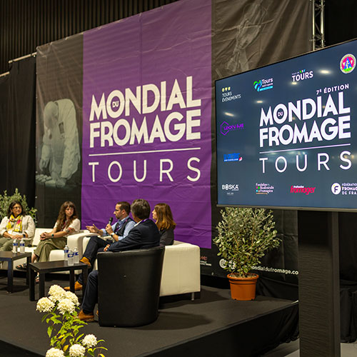 Le Mondial du Fromage et des Produits Laitiers, au Parc Expo de Tours du 12 au 14 septembre 2027.