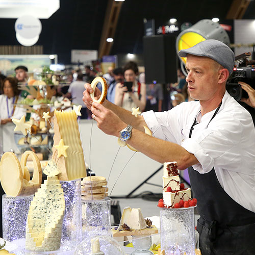 Le Mondial du Fromage et des Produits Laitiers, au Parc Expo de Tours du 14 au 16 septembre 2025.