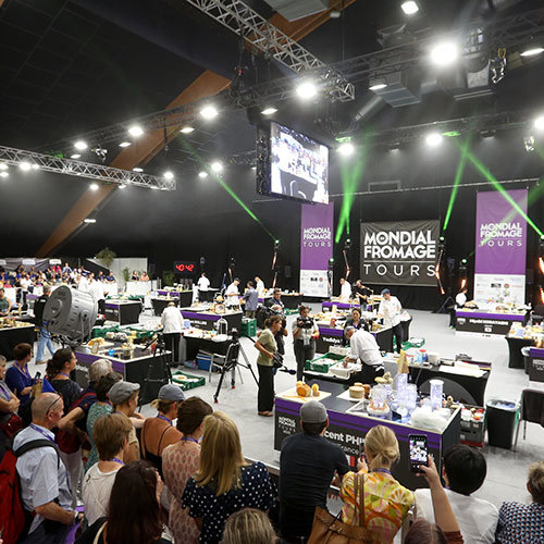 Le Mondial du Fromage et des Produits Laitiers, au Parc Expo de Tours du 14 au 16 septembre 2025.