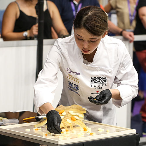 Le Mondial du Fromage et des Produits Laitiers, au Parc Expo de Tours du 14 au 16 septembre 2025.